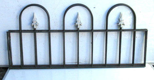 Pair vintage wrought iron - pair,