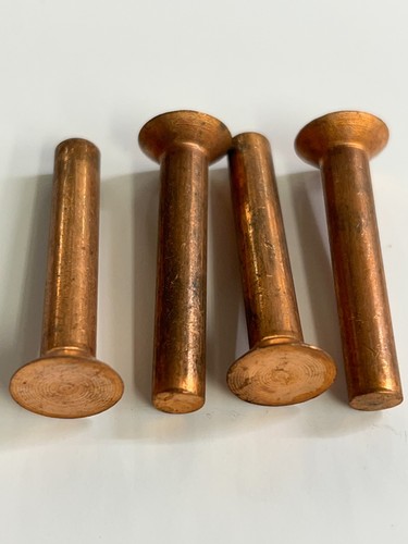 Copper countersunk head rivets - copper,