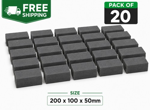 Charcoal driveway block - charcoal, paving