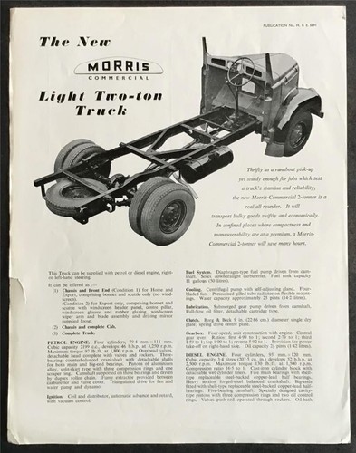 Morris light ton truck - 2,