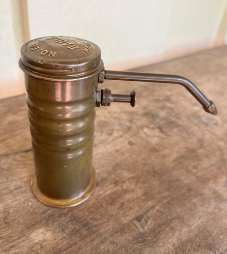 Vintage brass eagle - brass,