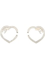 CHANEL SILVER 2023 HEART CLIP