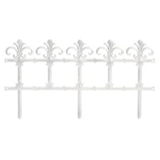 Plastic Flexible Garden Art Traditional Grass Interlock Lawn Border Fences Edge
