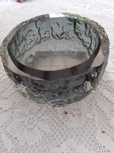 Whitefriars ashtray charcoal - ashtray,