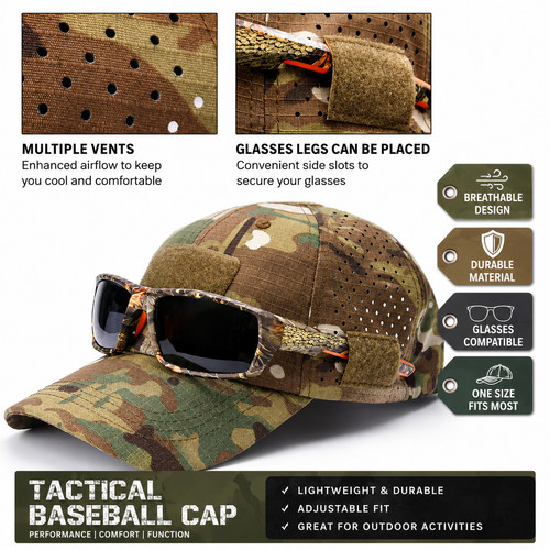 Men camouflage baseball - baseball, cap
