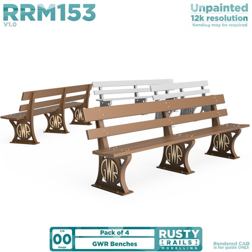 153 gwr benches - gwr,