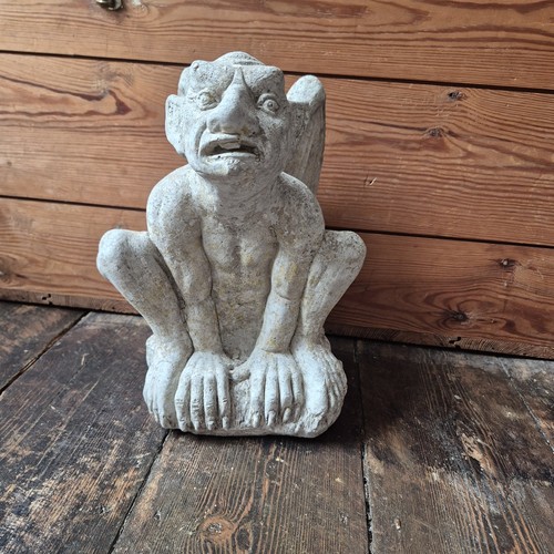 Heavy stone gargoyle - gargoyle, ,gothic