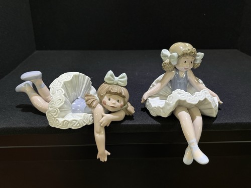 Pair lladro ledge hanger - pair,