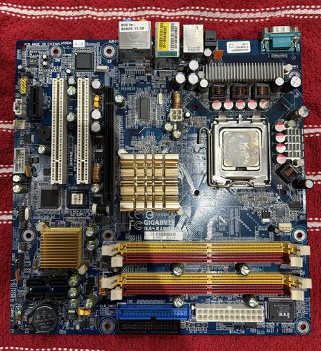 Motherboard matx gigabyte - motherboard,