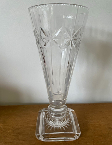 Stuart crystal vase 27cm - stuart,