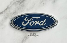 Ford Blue & Silver Badge Front