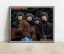 Rubber Soul The Beatles Tour Photo / Poster Up To 30"