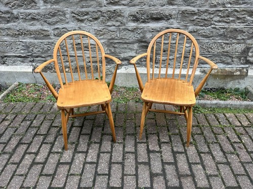 Pair vintage ercol - of,