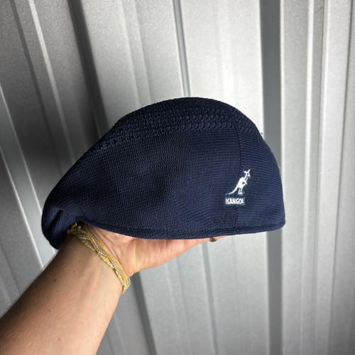 Kangol 90s navy - navy, embroidered