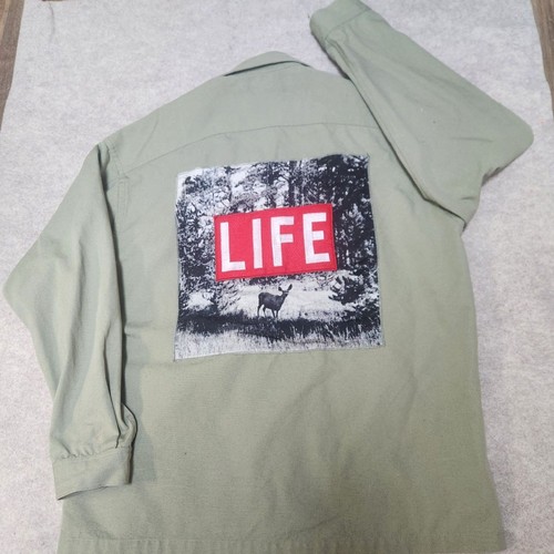 Zara men canvas green - zara,