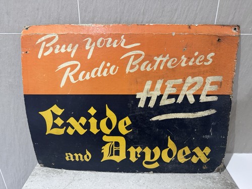 Rare early hardboard exide - early,