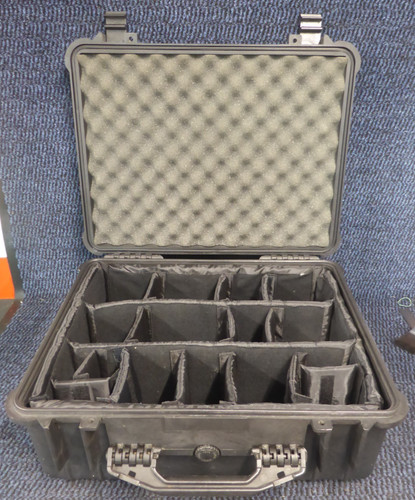 Peli 1550 case with - with, dividers