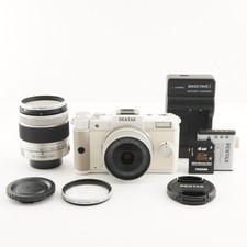[2,733 Shots] PENTAX Q White + 8.5mm F1.9 + 5-15mm + 4GB SD Card from Japan#4318