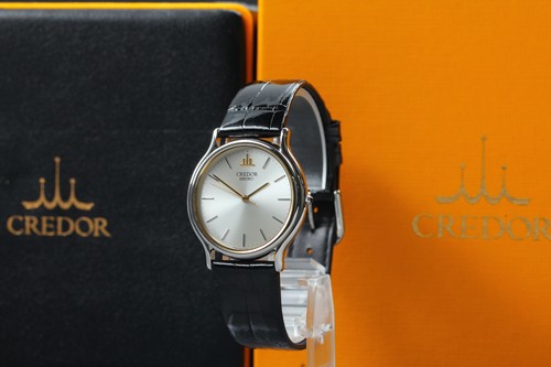 Top mint box seiko - w/, credor