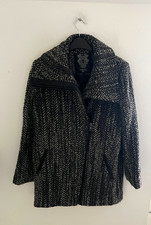 Ladies Tweed Wooly Zip Midi