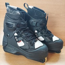 Anarchy Chaos 3 Aggressive Inline Roller Skates UK Size 7 Unisex Black See Desc.