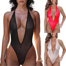 Women Sexy Mesh Bikini Set