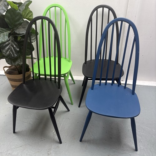 Set painted vintage ercol - set,