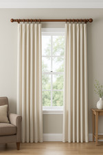 35mm Wooden Curtain Pole Set