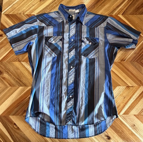 Vintage lee western pearl snap - vintage,