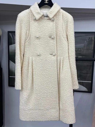 Chanel ecru cream tweed - chanel,