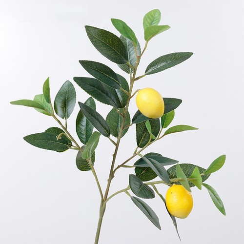 Artificial lemon tree branch - artificial,