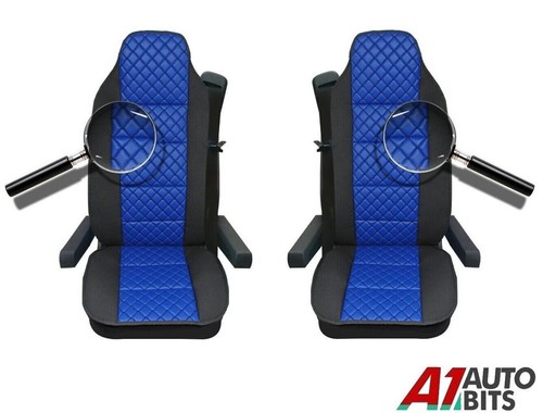 Premium blue leatherette - premium,