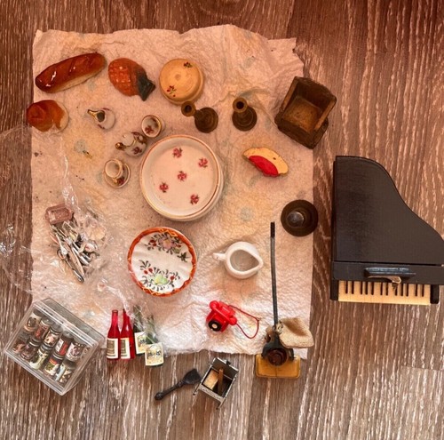 Vintage dolls house food - dolls,
