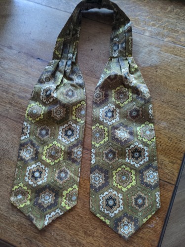 Vtg 60s sammy cravat geometric - vtg,