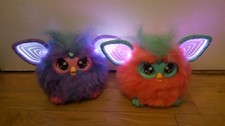 hasbro furby coral orange &