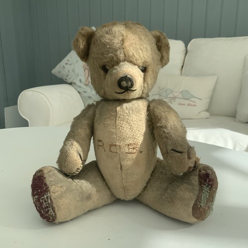 Antique vintage teddy bear - antique,