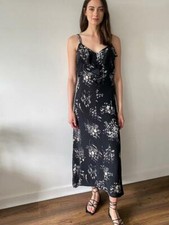 Wallis Womens Black Floral