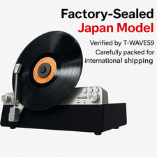 aiwa GAA4-FRT0002 Vertical Turntable Record Player Fully Automatic Bluetooth