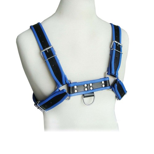 Men leather chest - men, harness