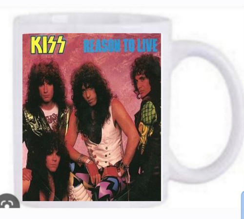 Kiss reason live mug - live,