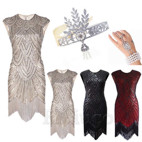 1920s flapper dress great - 1920s,