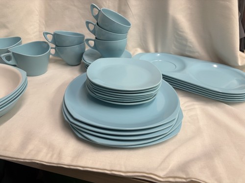 Vintage melamine picnic set - melamine,