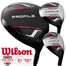 WILSON 2025 PROFILE GOLF CLUBS DRIVER, FAIRWAY & HYBRIDS +HEADCOVERS / LEFT HAND