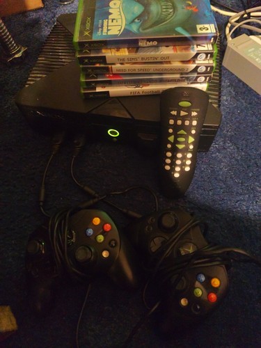 Xbox original console box - console,