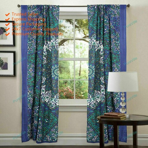 Curtains window door - curtains, indian
