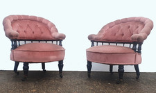 Pair of Antique Victorian Tub