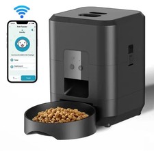 Smart WiFi Automatic Pet Feeder Cat Dog Food Dispenser Timer Portion Control
