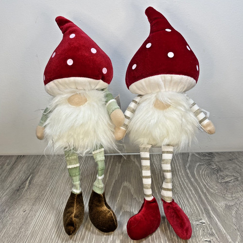 Pair autumn toadstool - of,