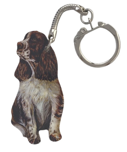 Springer spaniel keyring - spaniel,