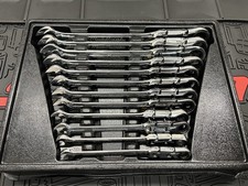 Bluepoint double flexy head combi ratchet spanners 8-19mm set  by snap on tools